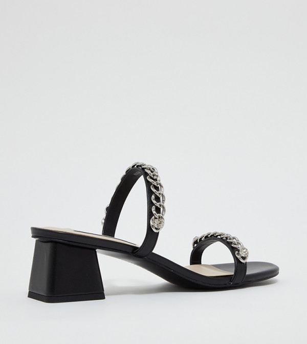 Charles & Keith Charles & Keith - Black Block Heels