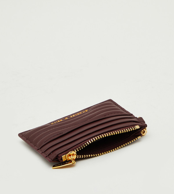 تشارلز آند كيث  حامل البطاقات - شوكولا داكنة حامل البطاقات