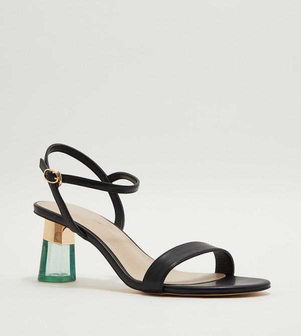Charles & Keith Charles & Keith - Black Heeled Sandals