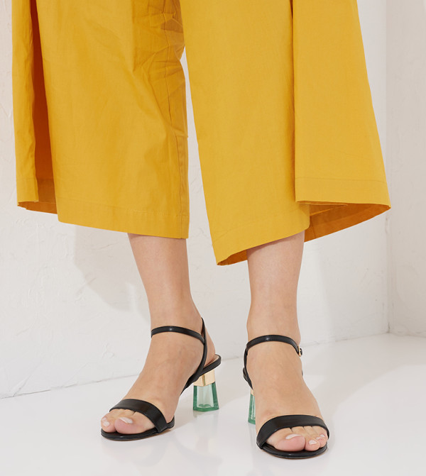 Charles & Keith Charles & Keith - Black Heeled Sandals