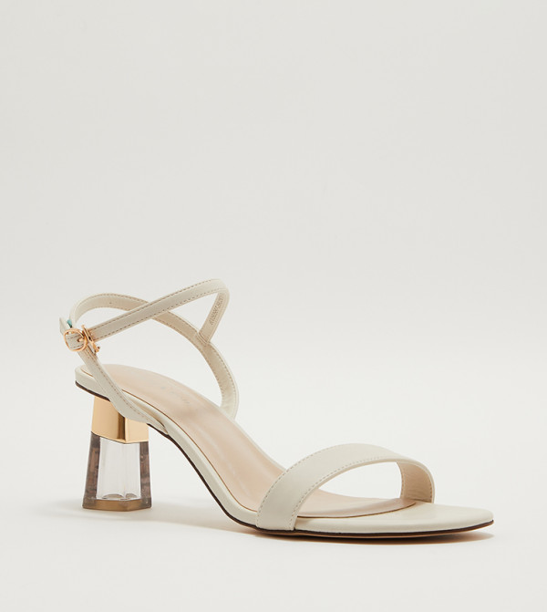 تشارلز آند كيث Influencers - أبيض Heeled Sandals