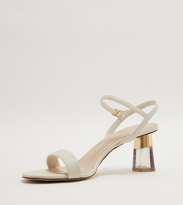تشارلز آند كيث Influencers - أبيض Heeled Sandals