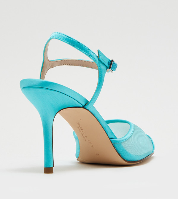Charles & Keith Charles & Keith - Blue Heeled Sandals