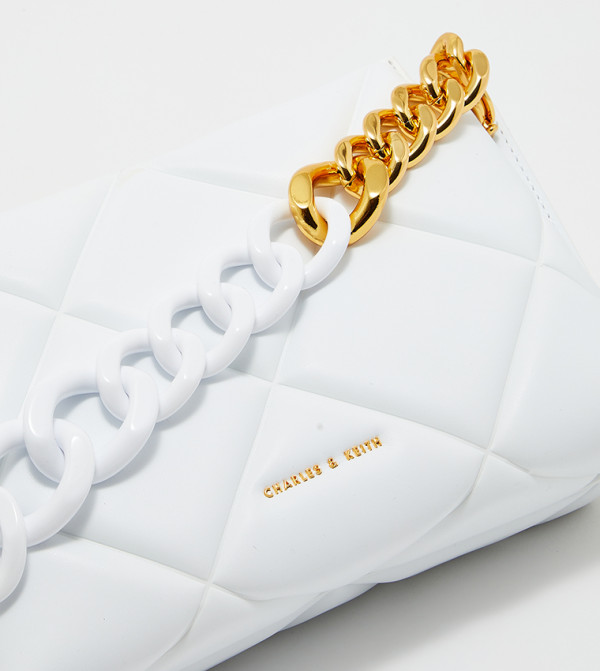 Charles & Keith Charles & Keith - White Shoulder Bag