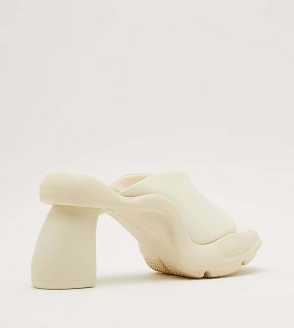 Charles & Keith Charles & Keith - Beige Heeled Sandals