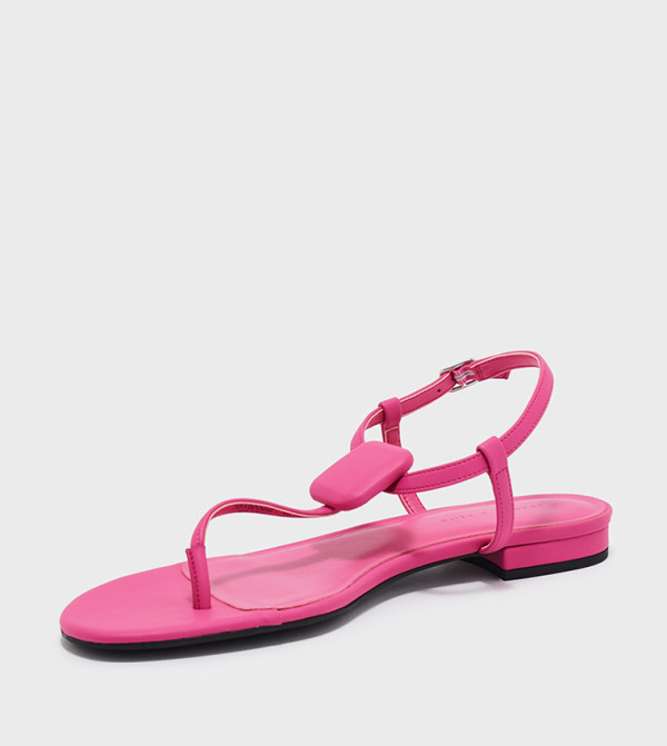 Charles & Keith Charles & Keith - Pink Flat Sandals