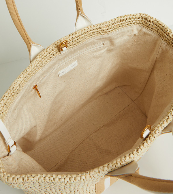 Charles & Keith  Featured Products - White Tote Bag