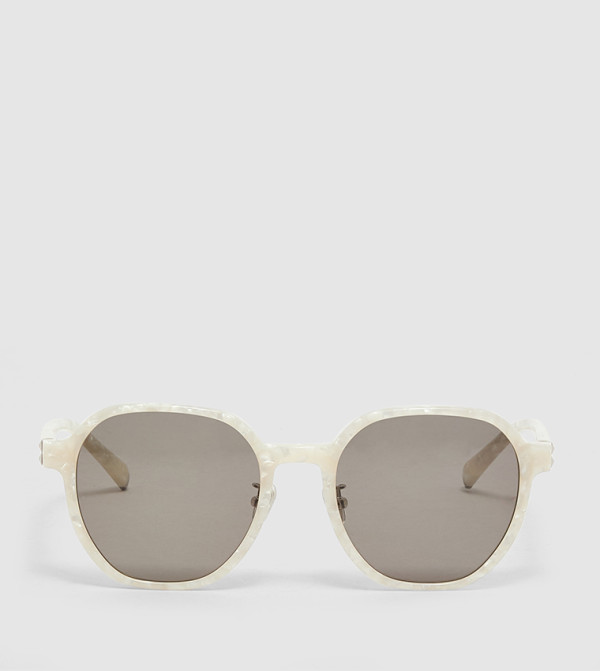 تشارلز آند كيث  نظارات الشمسية - أبيض Square Sunglasses