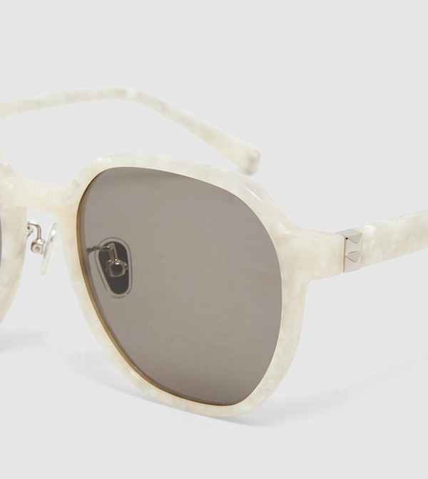 تشارلز آند كيث  نظارات الشمسية - أبيض Square Sunglasses