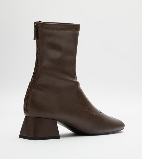 تشارلز آند كيث  أبوات - بني  Ankle Boots