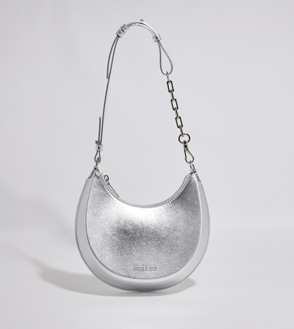Charles & Keith Charles & Keith - Silver Shoulder bags
