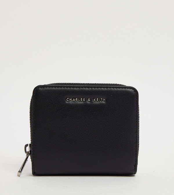 Charles & Keith Small Leather Goods - Black Wallets