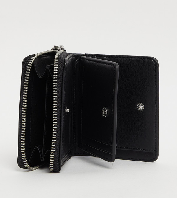 Charles & Keith Small Leather Goods - Black Wallets