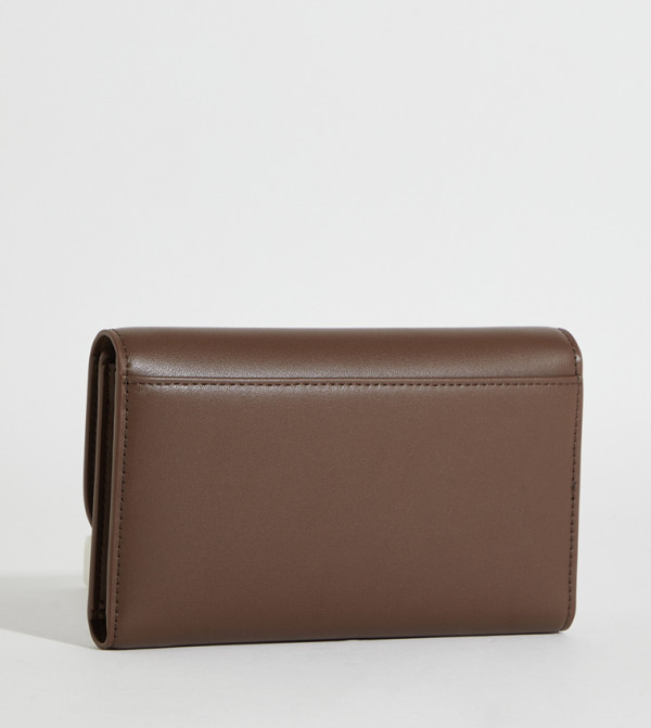 Charles & Keith  Small Leather Goods - Brown Wallets