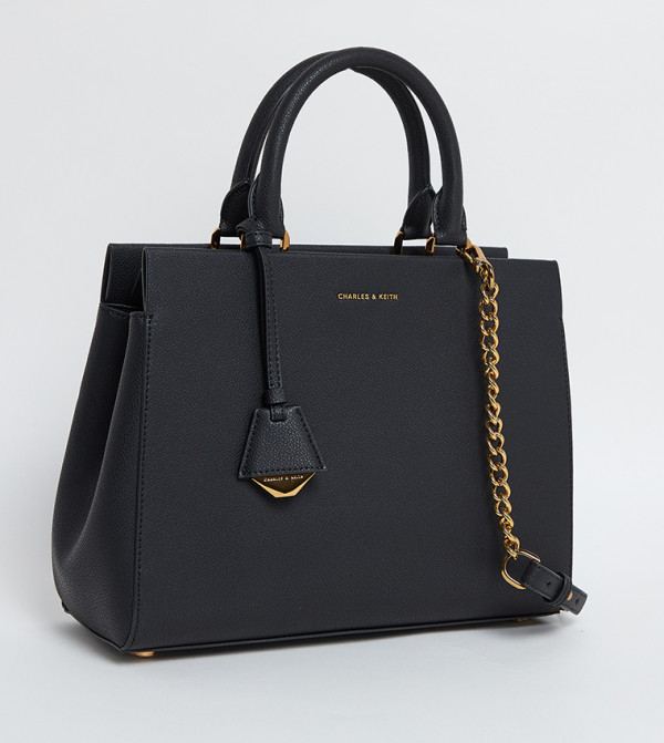 Charles & Keith Charles & Keith - Black Satchel Bags