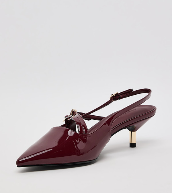 Charles & Keith  - Maroon Pumps
