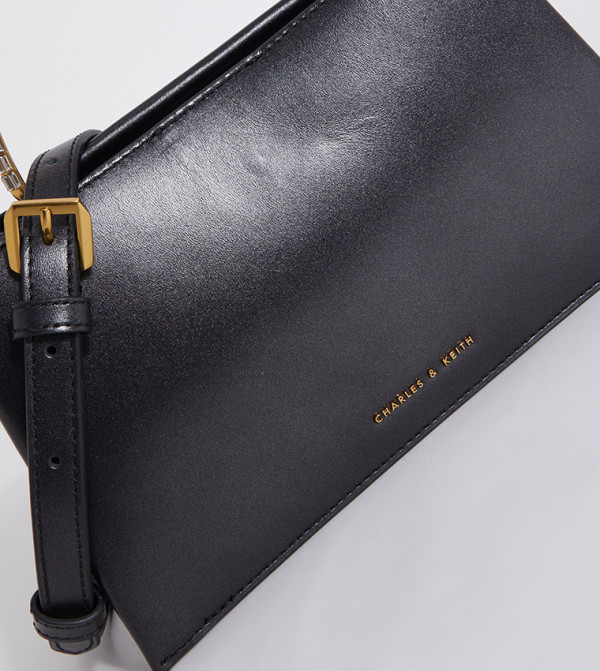 Charles & Keith Charles & Keith - Black Handheld Bags