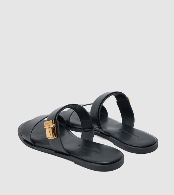تشارلز آند كيث تشارلز آند كيث - أسود Flat Sandals