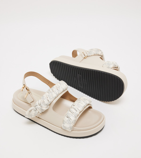 Charles & Keith  Shoes - Beige Platforms