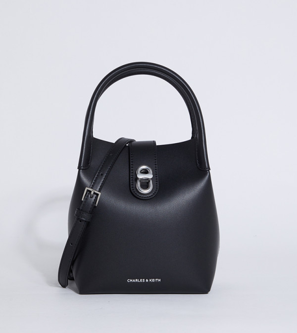 Charles & Keith Charles & Keith - Black Handheld Bags