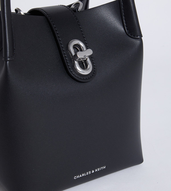 Charles & Keith Charles & Keith - Black Handheld Bags