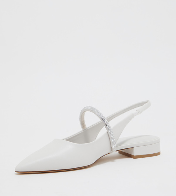 Charles & Keith  Flat Shoes - White undefined