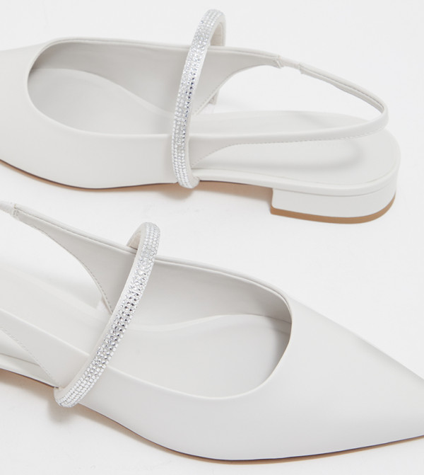 Charles & Keith  Flat Shoes - White undefined