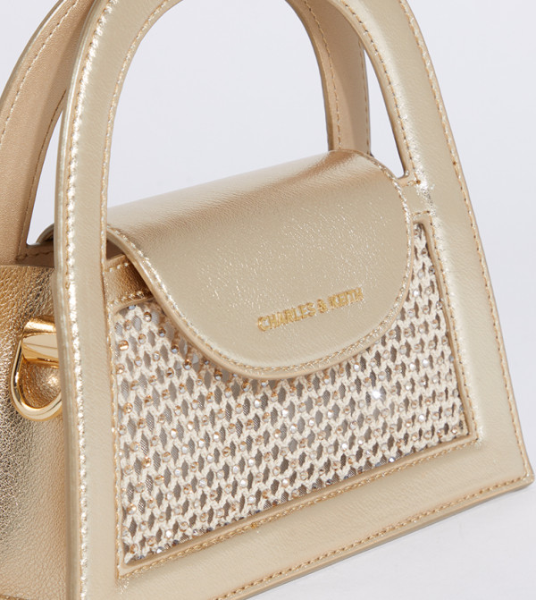 Charles & Keith  - Gold Mini Bags