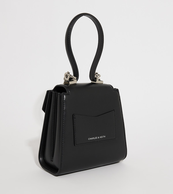 Charles & Keith Charles & Keith - Black Handheld Bags
