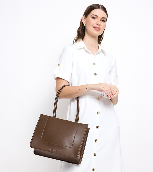 Charles & Keith Charles & Keith - Brown Tote Bags