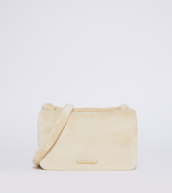 Charles & Keith  Crossbody Bags - Beige Shoulder bags