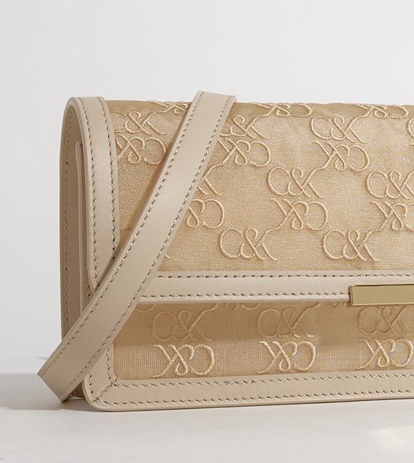 Charles & Keith Charles & Keith - Beige Cross Body Bags