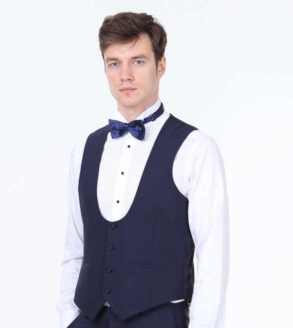 Ramsey Waistcoats - Dark Blue Waistcoats