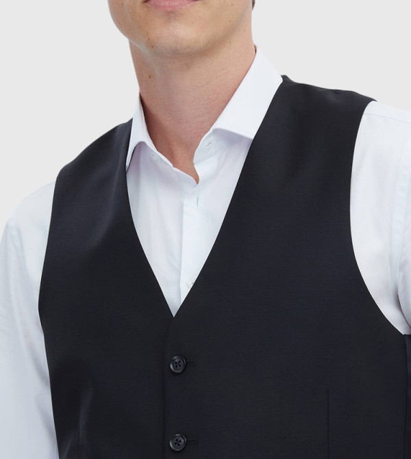 Ramsey Waistcoats - BLACK Waistcoats