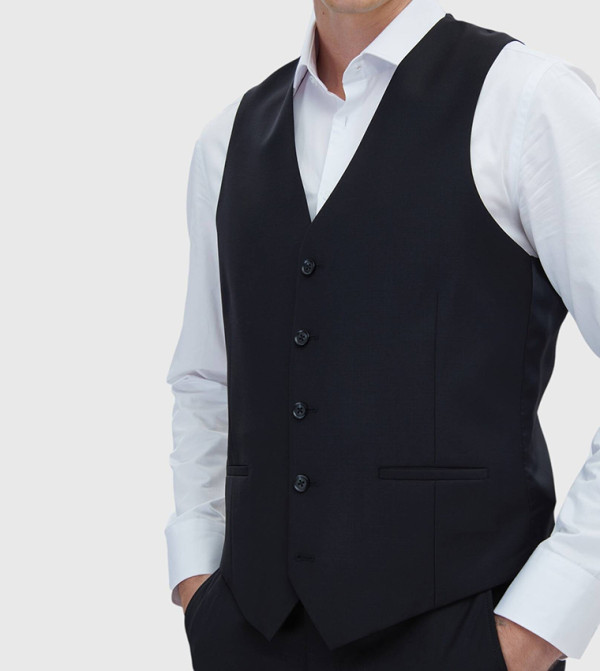 Ramsey Waistcoats - BLACK Waistcoats