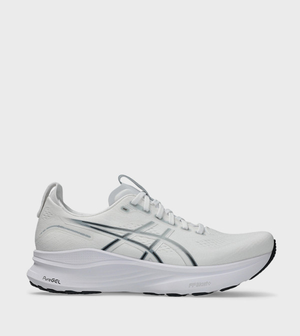 Asics  - White Running Shoes