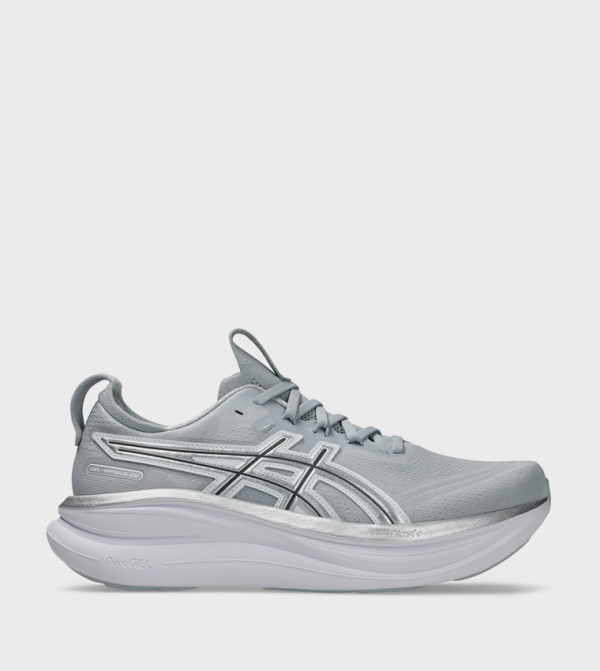 Asics  - Silver Running Shoes
