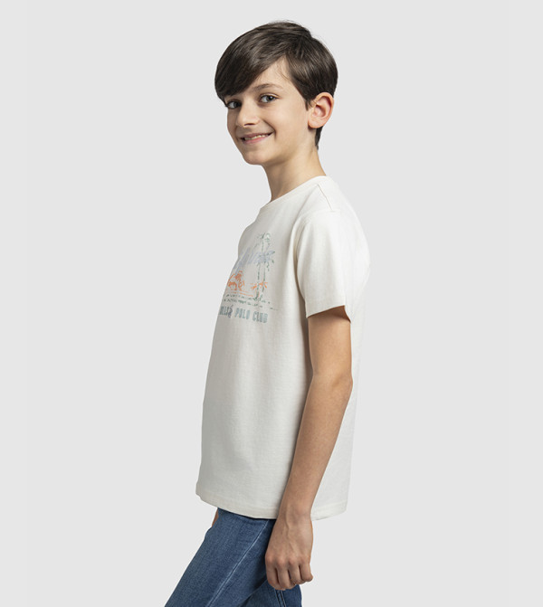 Beverly Hills Polo Club  T-Shirts - White T-shirts