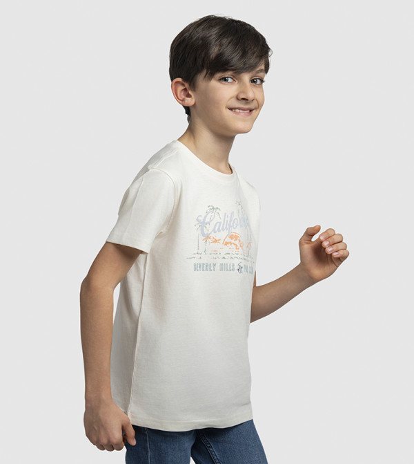 Beverly Hills Polo Club  T-Shirts - White T-shirts