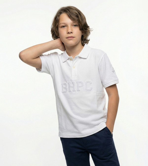 Beverly Hills Polo Club  playtime-picks-k - White T-shirts