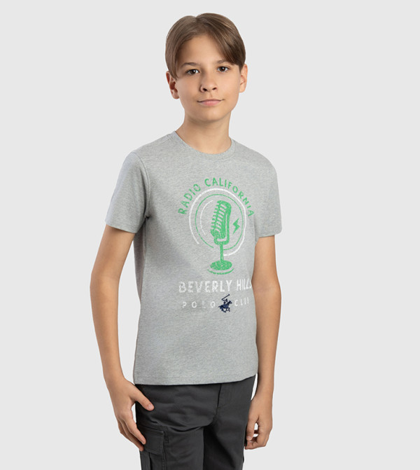 بيفرلي هيلز بولو كلوب  summer-camp-core - رمادي T-shirts