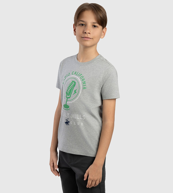 بيفرلي هيلز بولو كلوب  summer-camp-core - رمادي T-shirts