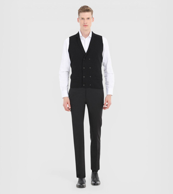 Ramsey Waistcoats - BLACK Waistcoats