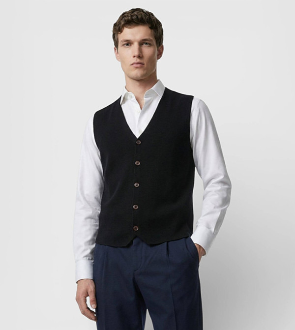 Ramsey Waistcoats - BLACK Waistcoats