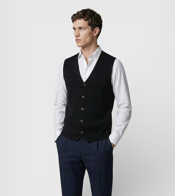 Ramsey Waistcoats - BLACK Waistcoats