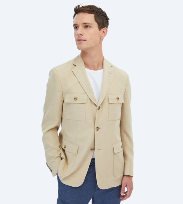 Kip Blazers - Beige Blazers