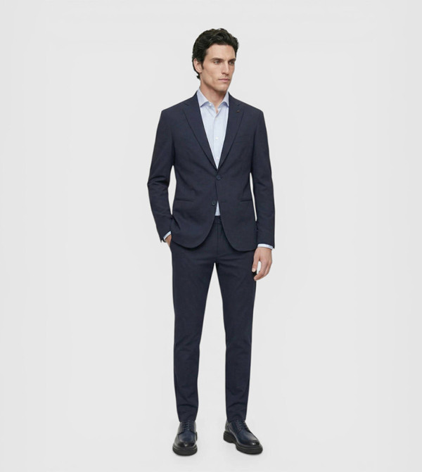 رامسي  بدلات كلاسيك - كحلي مزرق  Classic Suit