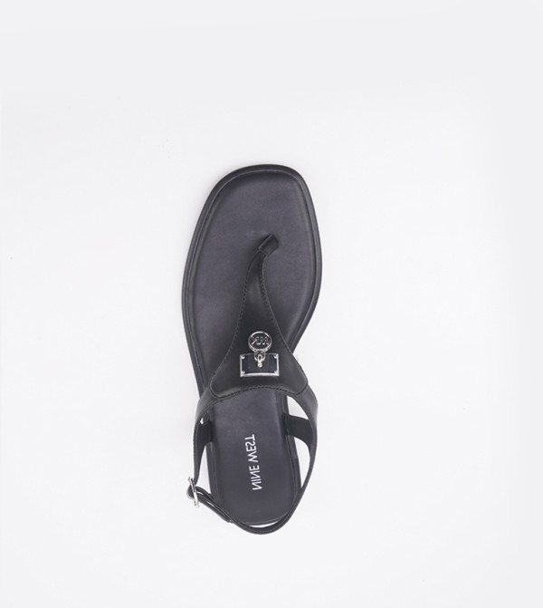 Nine West  Shoes - Black Flat Sandals