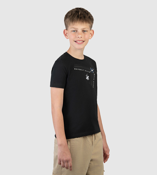 بيفرلي هيلز بولو كلوب  توبات   - أسود T-shirts