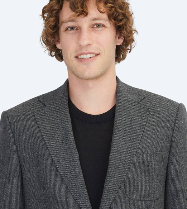 Kip Suit - Grey Tuxedo Suit
